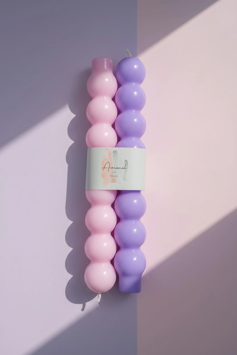 Şamdan Mumu | Cosmos | Shades of Pastel - Görsel 3